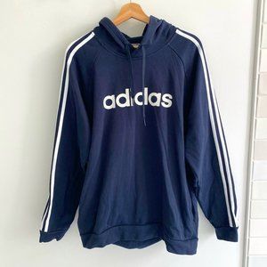 Adidas - (XL) Navy Blue Hoodie